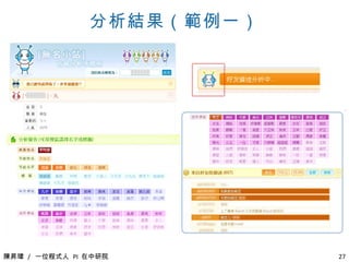 問卷結果  ( 一 ) 