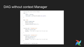 DAG without context Manager
 