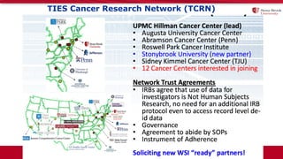TIES Cancer Research Network (TCRN)
 