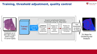 Training, threshold adjustment, quality control
 
