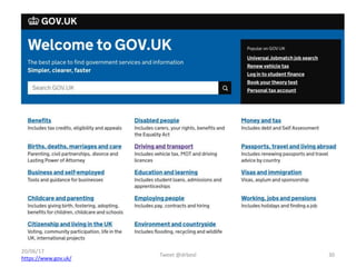 Modern Look Websites
20/06/17
https://premium.wpmudev.org/blog/web-design-trends-2017/, e.g.
https://heatonmoorunitedchurch.org.uk/ via https://wordpress.com/
Tweet @drbexl 30
 
