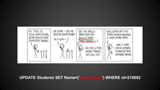 UPDATE Students SET Name=([user input]) WHERE id=210682
 