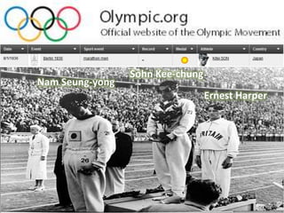 Sohn Kee-chung
Nam Seung-yong
Ernest Harper
 