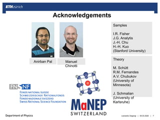 Talk APS March Meeting 2020 | PPT
