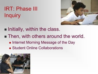 13.  Use Internet Morning Message of the Day