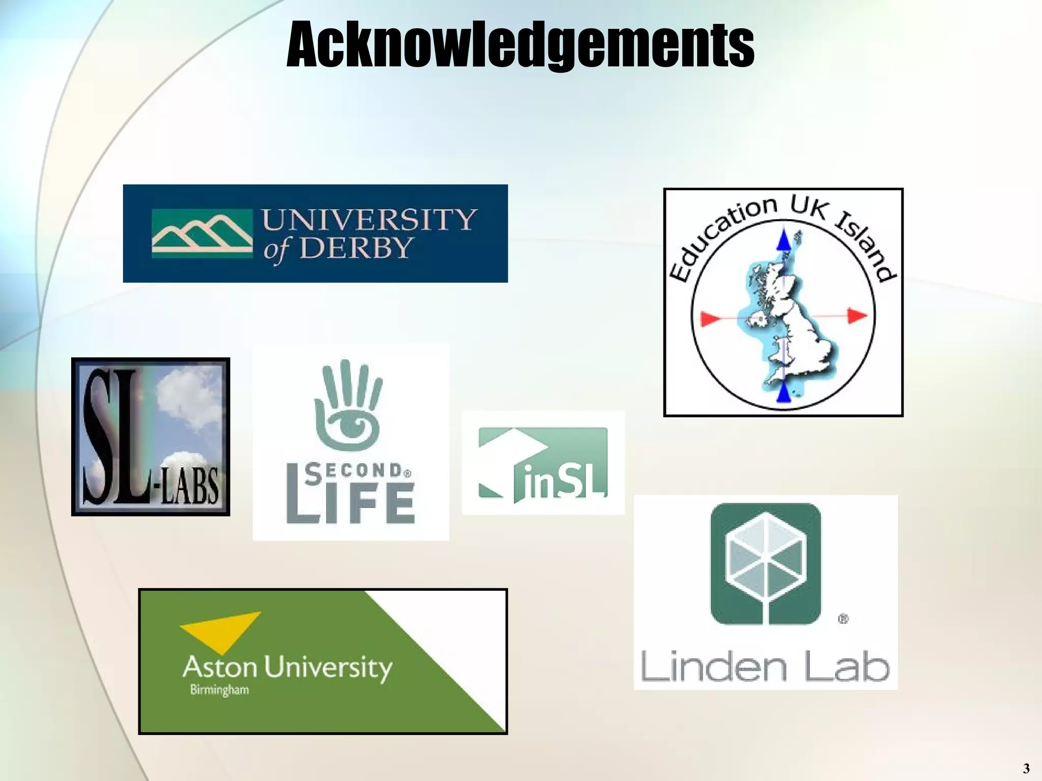 Acknowledgements 