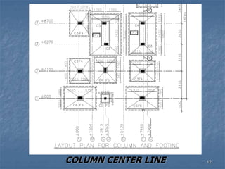 COLUMN CENTER LINE 12
 