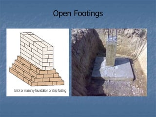 Open Footings
 