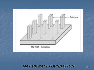 MAT OR RAFT FOUNDATION 39
 