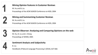 Feature Based Opinion Mining By Gourab Nath Core Faculty – Data Science ...