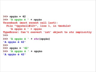 Aquecimento: errando

 