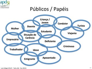 Luís%Vidigal%(FEUP%–%Talk%a%Bit%6%Fev%2015)%
Servir%e%proteger%os%cidadãos%
(com%canais%de%dados%seguros)%
34%
 