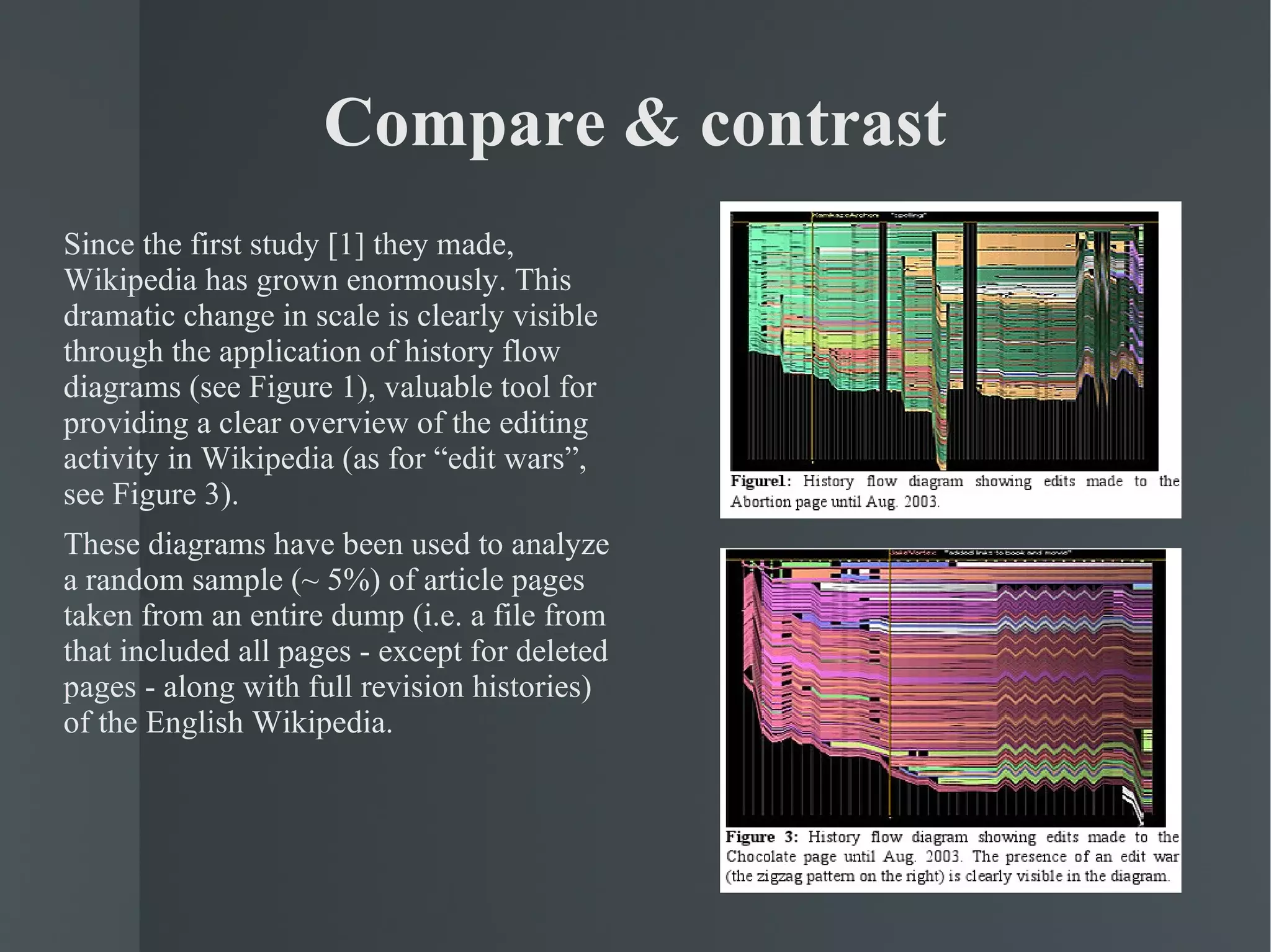 the fastest growing areas of Wikipedia are devoted to coordination and organization. 