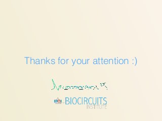 Thanks for your attention :)
 