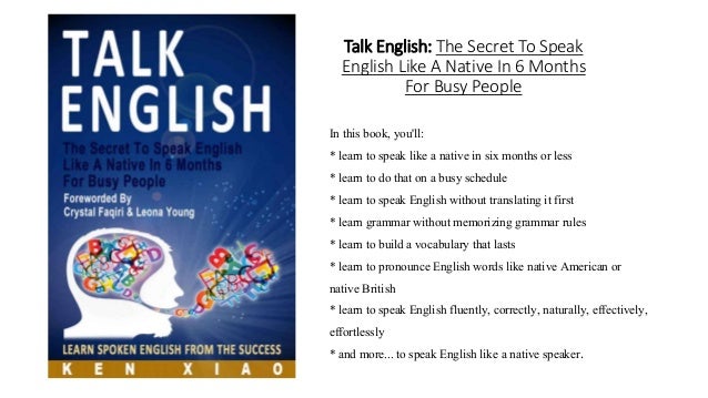 Talk English