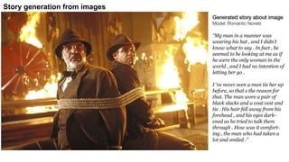 Story generation from images
 