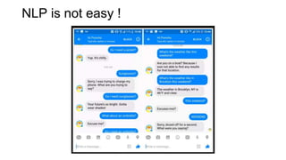 NLP is not easy !
 