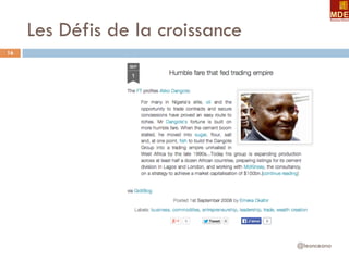 Les Défis de la croissance
@leonceano
16
 