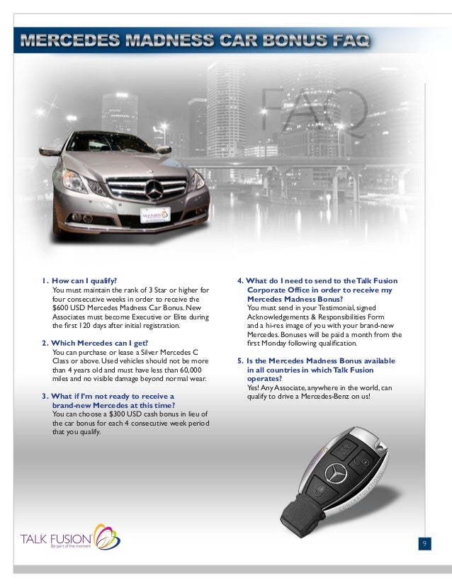 TALKFUSION COMPENSATION PLAN AWESOME