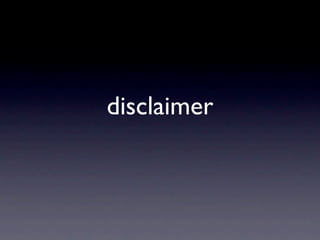 disclaimer
 