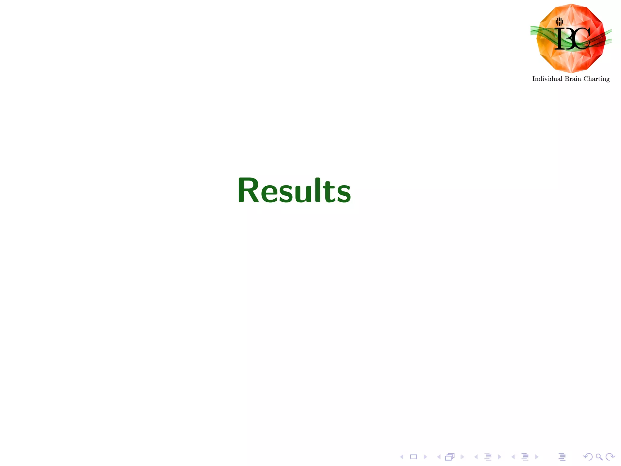 Results
 