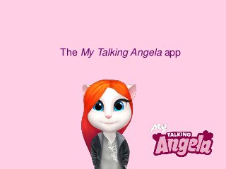 The My Talking Angela app
 