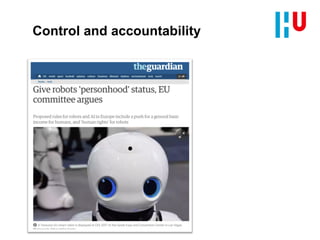 Control and accountability
 