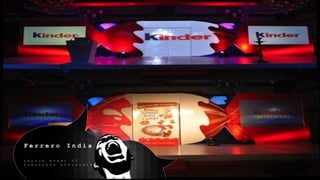 F e r r e r o I n d i a
L a u n c h e v e n t o f
S c h o k o b o n c h o c o l a t e
 