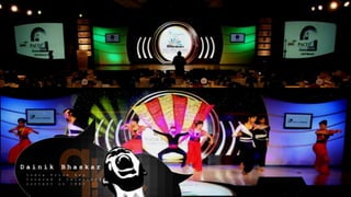 D a i n i k B h a s k a r
I n d i a P r i d e A w a
C o v e r e d & t e l e v i s e d
c o n t e n t o n C N B C
 