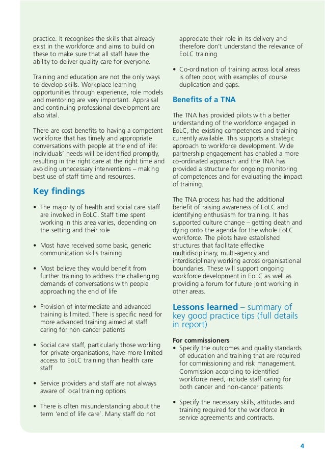 Needs analysis report template image