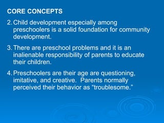 Parents' Role On Early Childhood Development