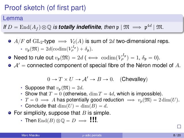 P Adic Periods Of Abelian Varieties Attached To Gl2 Automorphic Forms P Adic Periods Of Abelian Varieties Attached To Gl2 Automorphic Forms