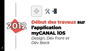 L’aventure iOS - tvOS myCANAL