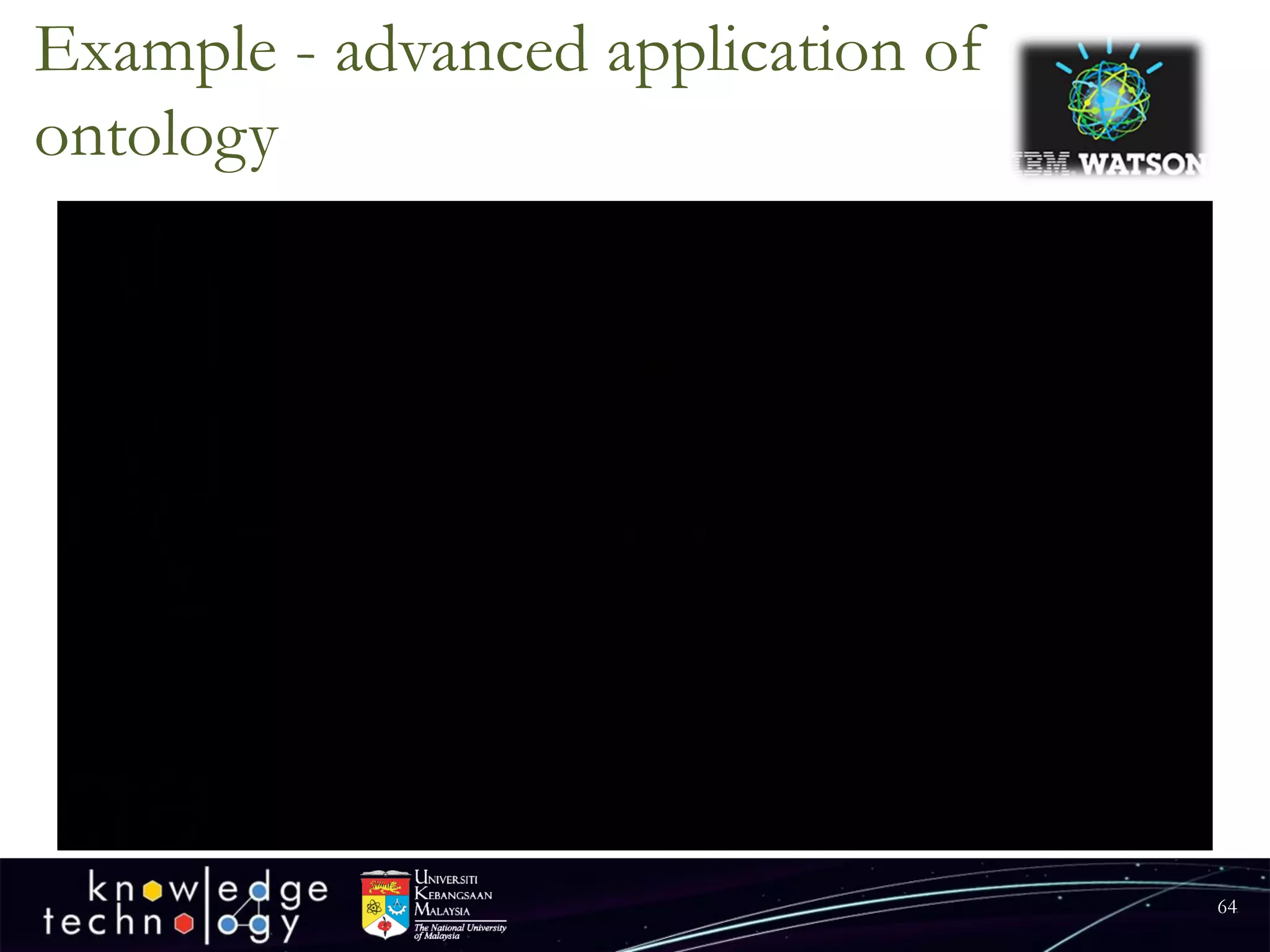 Example-advancedapplicationofontology 
64 
 