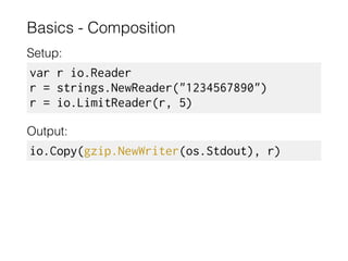 Advanced Patterns with io.ReadWriter | PDF