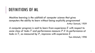 Machine Learning Metric Definitions List.pdf Industrial Machine Learning | PDF