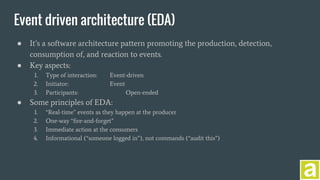 Workflows via Event driven architecture | PDF
