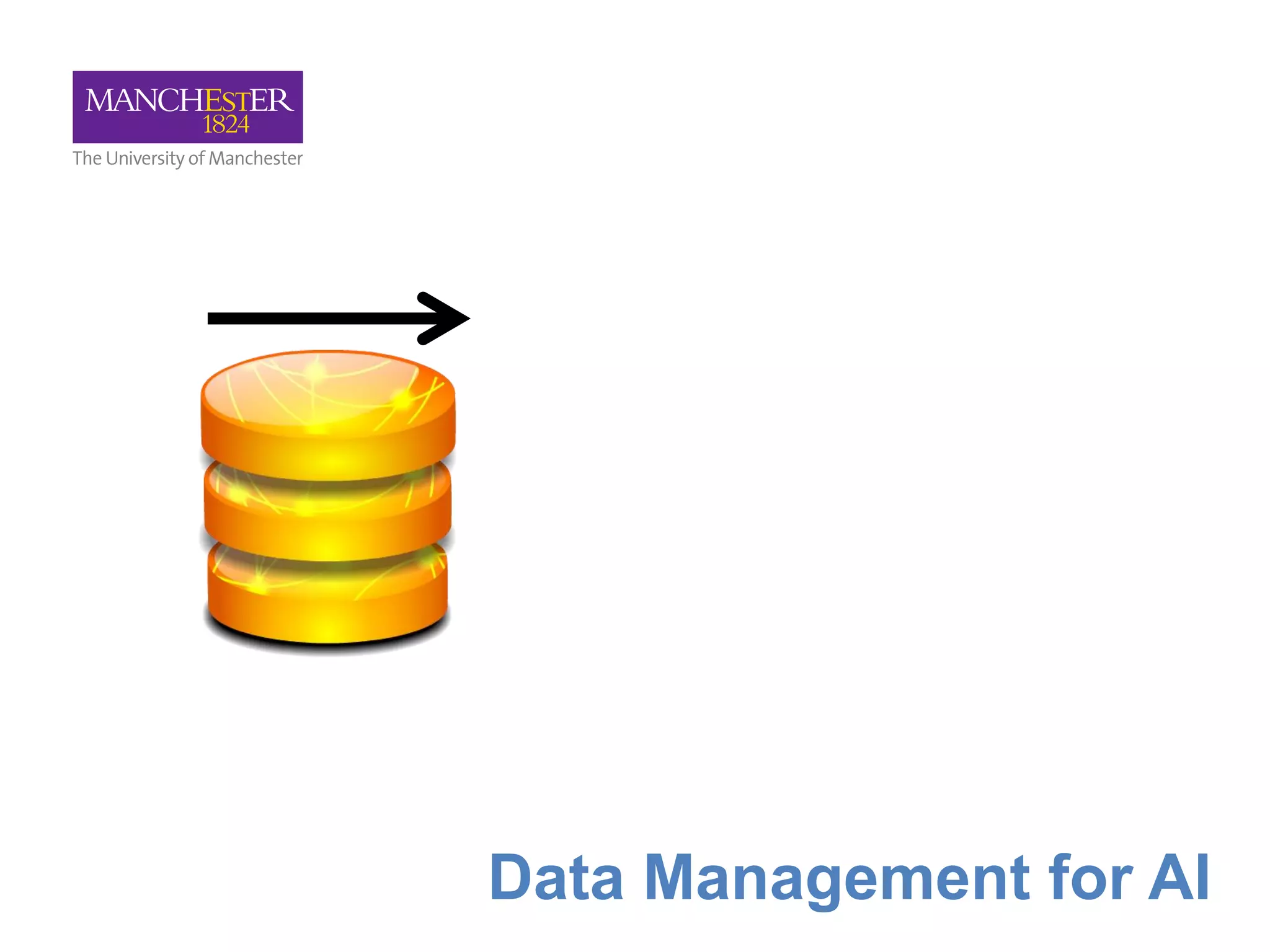 Data Management for AI
 