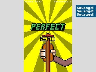 Sausage!!
Sausage!!
Sausage!!

 