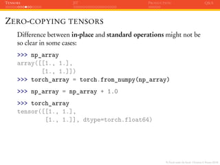 PyTorch under the hood | PDF
