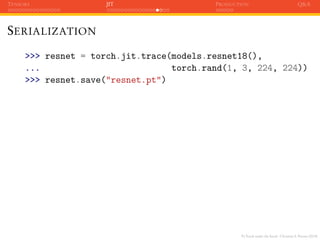 Resunet Model Code Pytorch PyTorch under the hood | PDF
