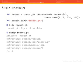 Pt File PyTorch under the hood | PDF