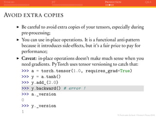 PyTorch under the hood | PDF