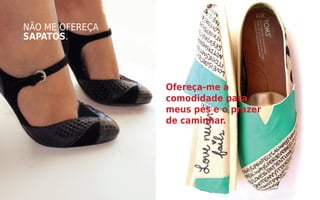 TALK:
BRANDING: Que Marca sua Startup vai deixar?
Que Marca sua Startup vai deixar?
VISÃO MÍOPE: VENDER CHOCOLATES
NEGÓCIO (visão estratégica): PRESENTES
VISÃO MÍOPE: VENDER equipamentos TECNOLÓGICOS
NEGÓCIO (visão estratégica): INOVAÇÃO
VISÃO MÍOPE: VENDER REDE SOCIAL
NEGÓCIO (visão estratégica): VOCÊ
 