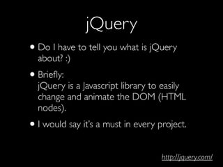 Front-End Frameworks: a quick overview | PDF