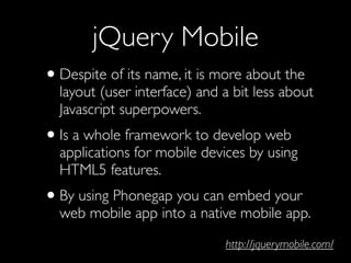 Front-End Frameworks: a quick overview | PDF