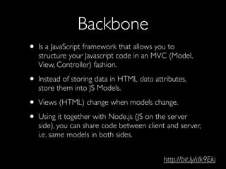 Front-End Frameworks: a quick overview | PDF
