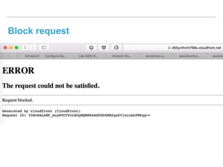 Block request
 