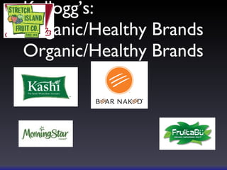 Kellogg’s: Organic/Healthy Brands Organic/Healthy Brands 