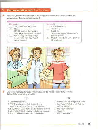 Talk time 1 | PDF